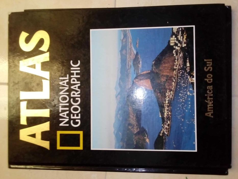8 livros atlas national geografic