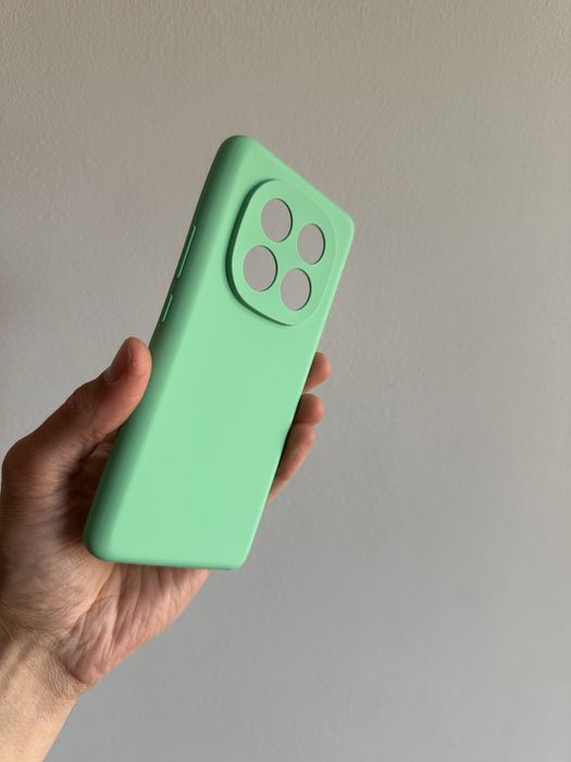 Etui Silicon 2mm green do XIAOMI REDMI NOTE 14 PRO PLUS  5G