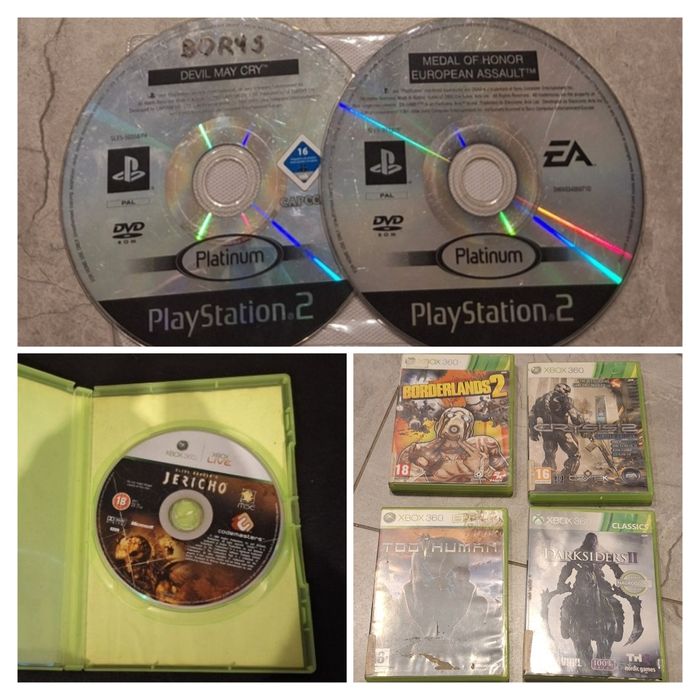 Gry różne ps2  Xbox