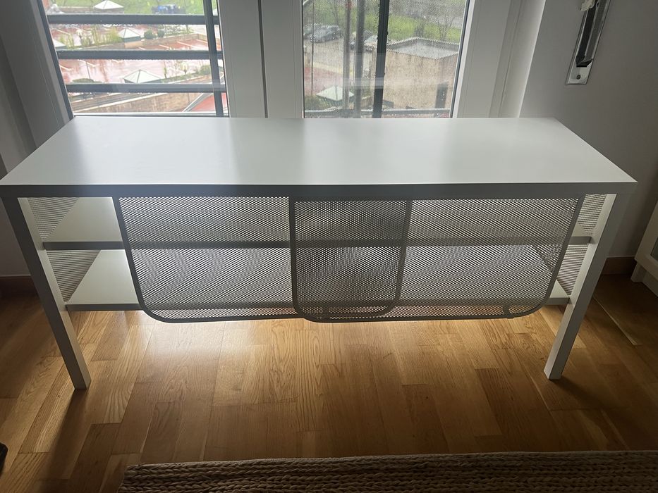 Sapateira ikea metal lacado branco