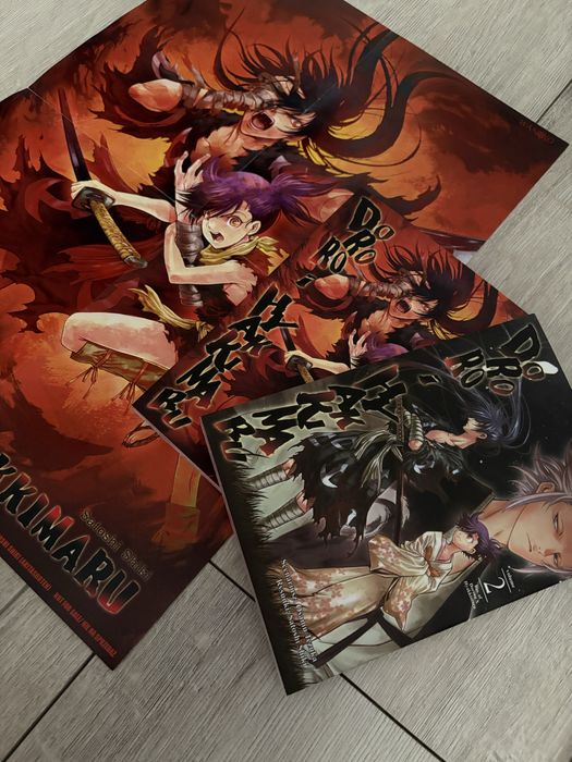 Dororo i Hyakkimaru - tom 1-2 + plakat