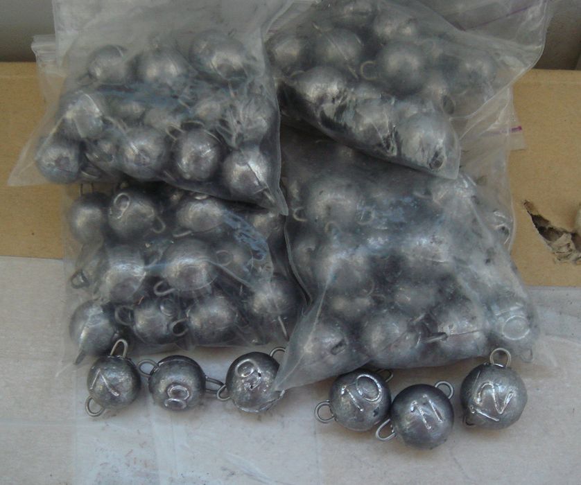 Свинцовые грузило джиг- головка Чебурашка