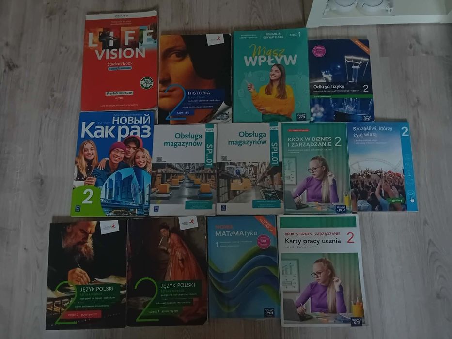 Książki do klasy 2 technikum