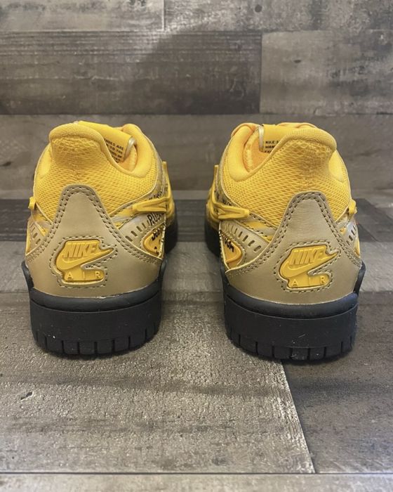 Nike Air Rubber Dunk Off-White University Gold