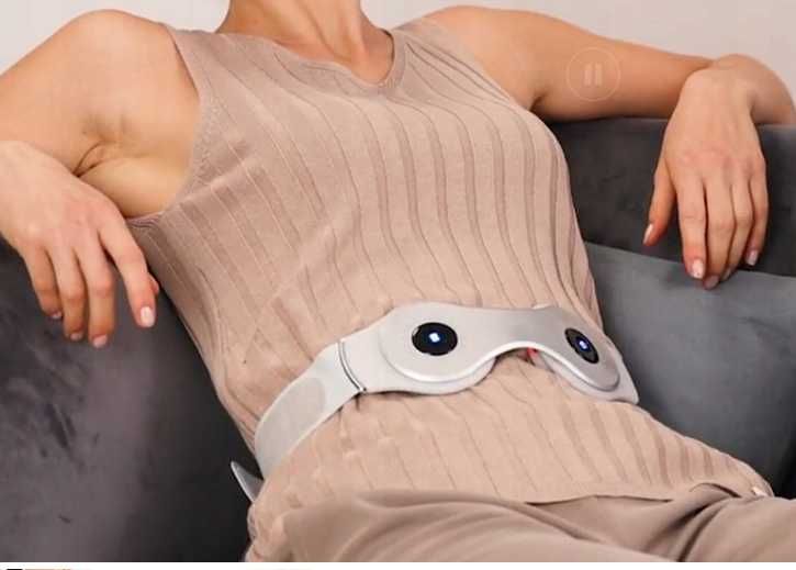 Pas biodrowy do masażu, masażer