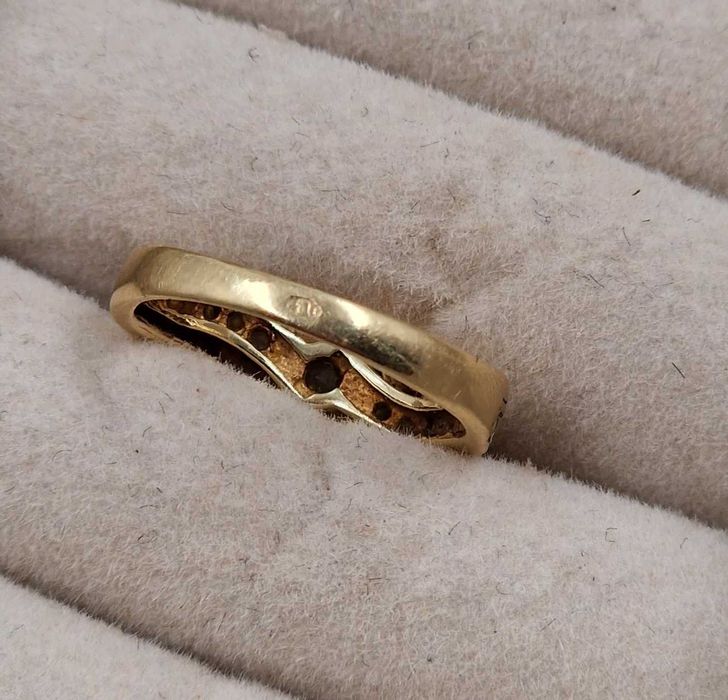 Złoty pierścionek 585 2,55g rozm.10 / Nowy Lombard/ TG