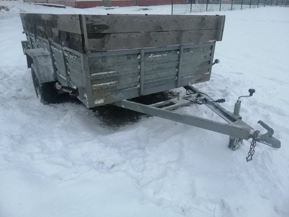 Причіп, прицеп дуже міцний, одноосний