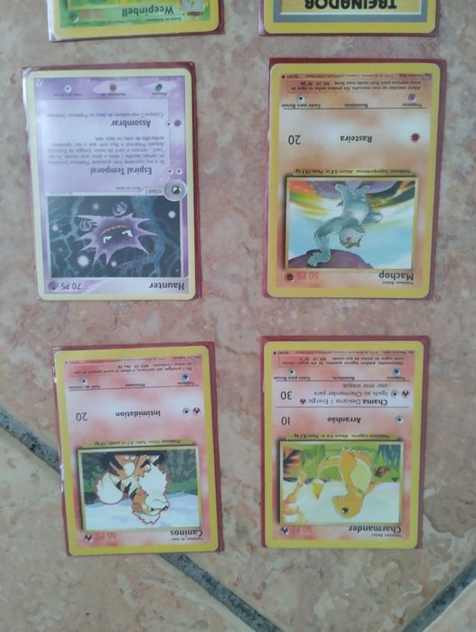 Cartas Pokémons raras