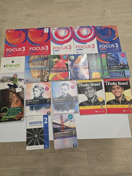 książki klasa II 2 liceum technikum szkoła średnia podręczniki książka podręcznik