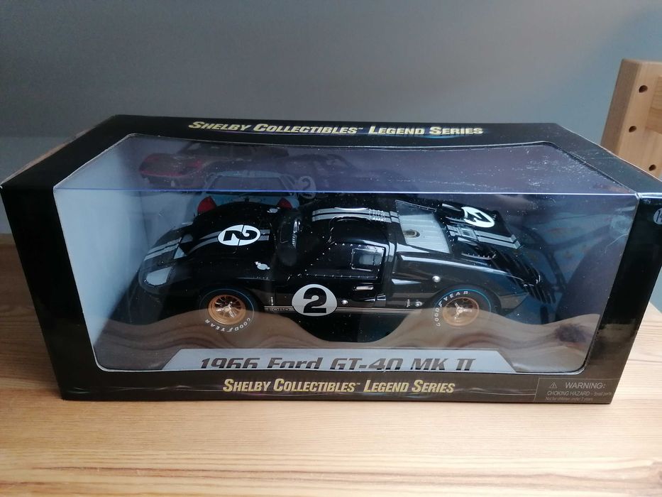 Shelby Collectibles Ford GT40 MKII N2 Winner 24h Le Mans 1/18