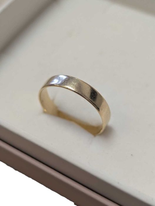 Złota obrączka 585 14K 4 g r. 33