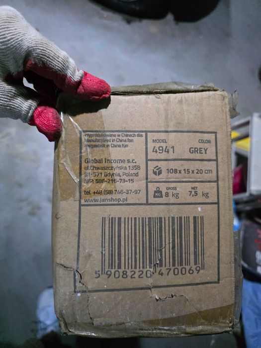 Pawilon ogrodowy 3x3 m – 4 ściany | Plonos | Szary