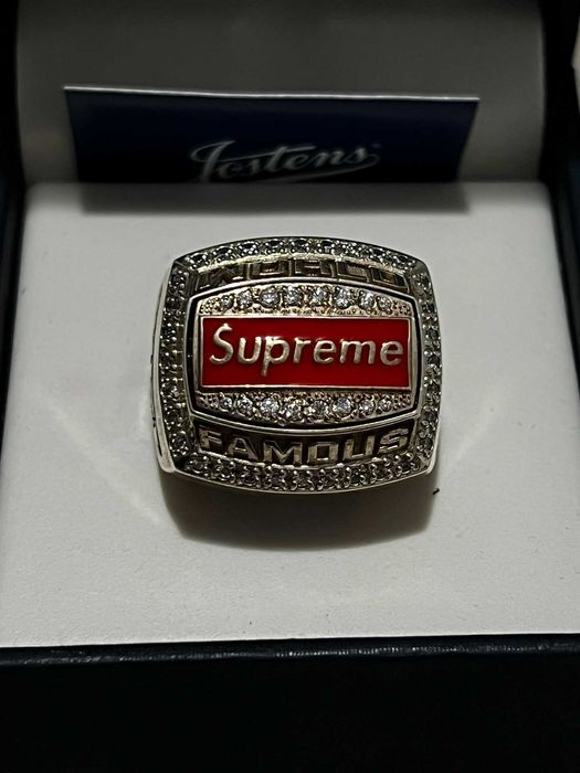 supreme world famous champion ring JOSTENS (ジャスティンズ