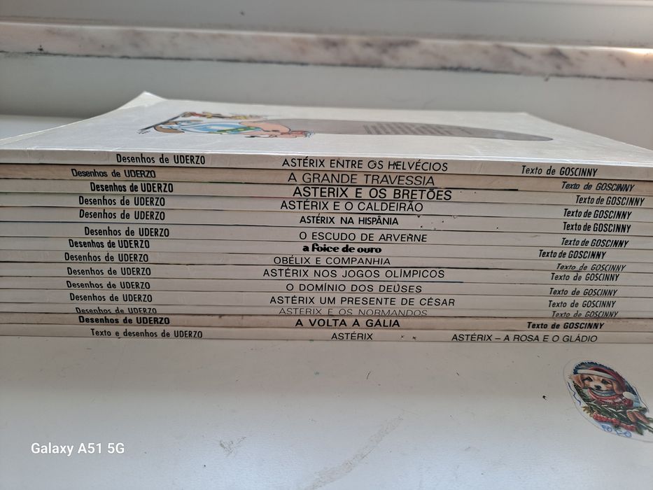 Livros Astérix vários