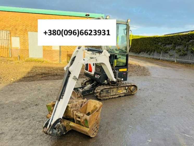 Міні екскаватор BOBCAT E17 *759 ГОДИН*РІК 2022*