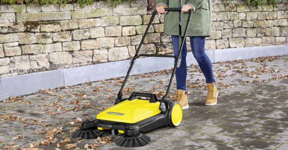 Zamiatarka Karcher Twin Ręczna Do Liści Kostki Tarasu Balkonu okazja