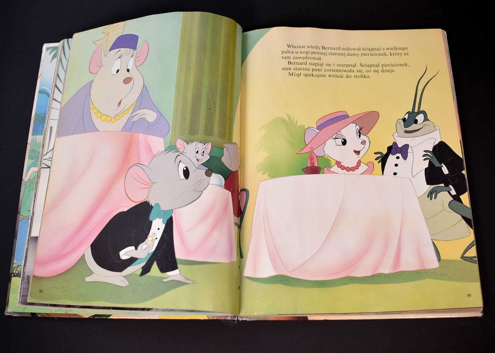 Książka # Disney A4 Bernard i Bianka