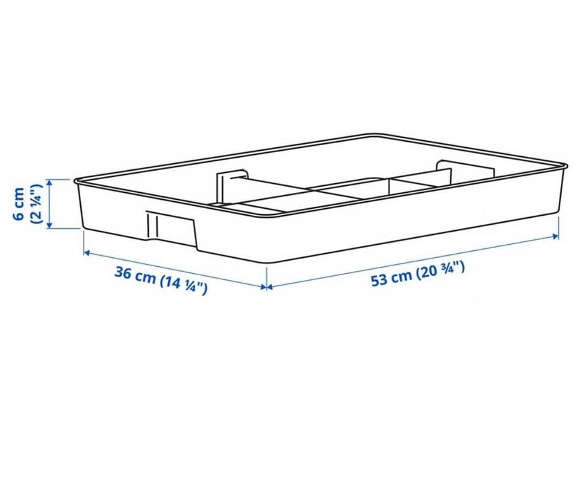 Divisória IKEA KUGGIS para secretária