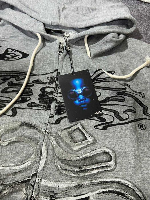Zip-hoodie Hellstar, зіп-худі хелстар