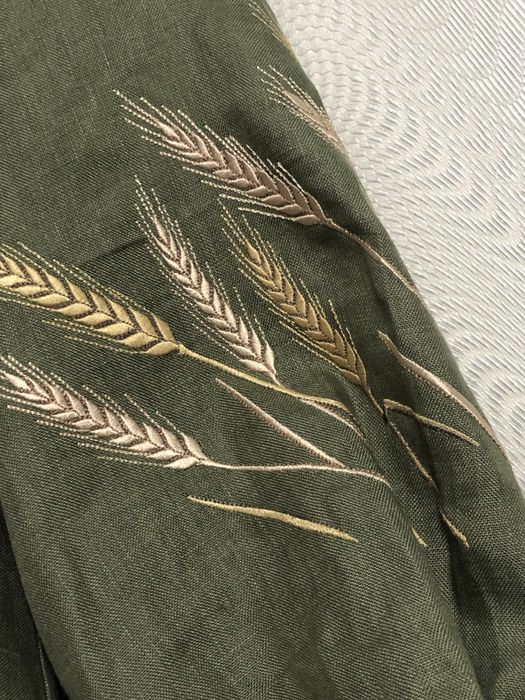 Вишита сукня-сорочка льон 48-50р