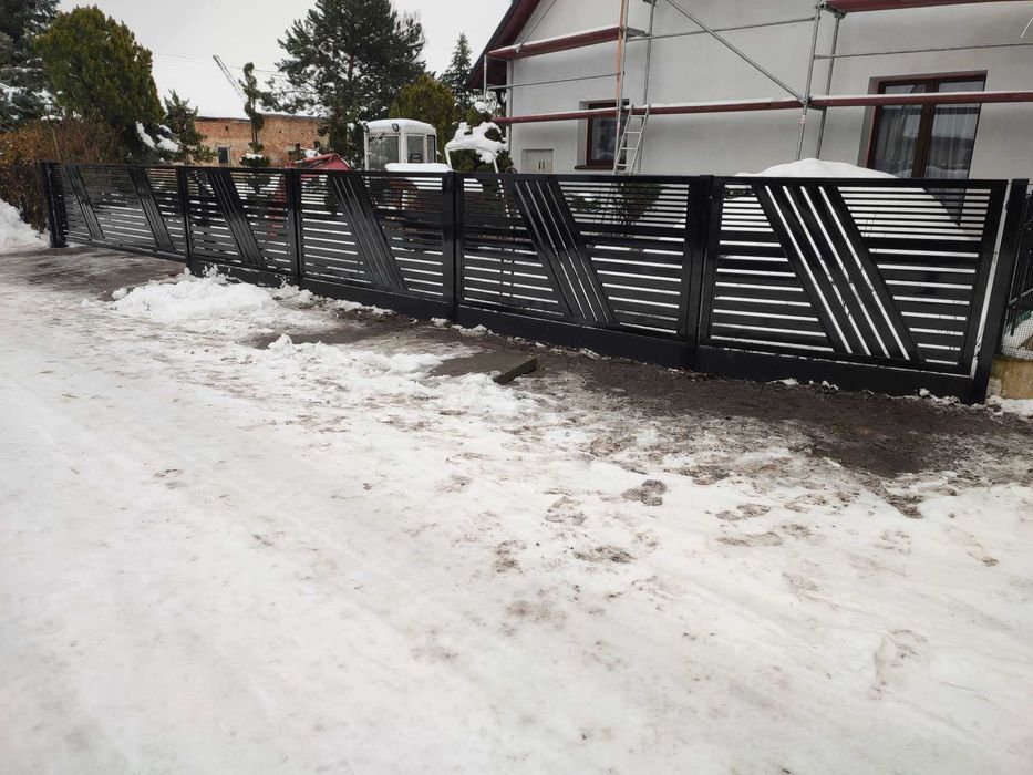 Bramy i furtki panelowe oraz palisadowe
