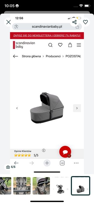 Thule wózek głęboko-spacerowy