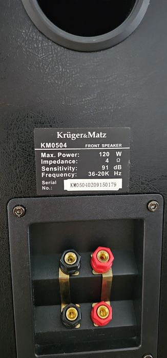 Amplituner PIONEER z głośnikami Krüger & Matz
