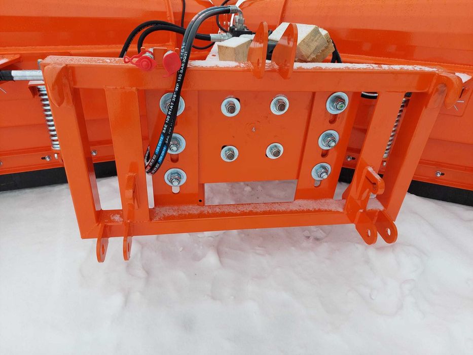 Pług do śniegu strzałka 3m METAL-TECHNIK