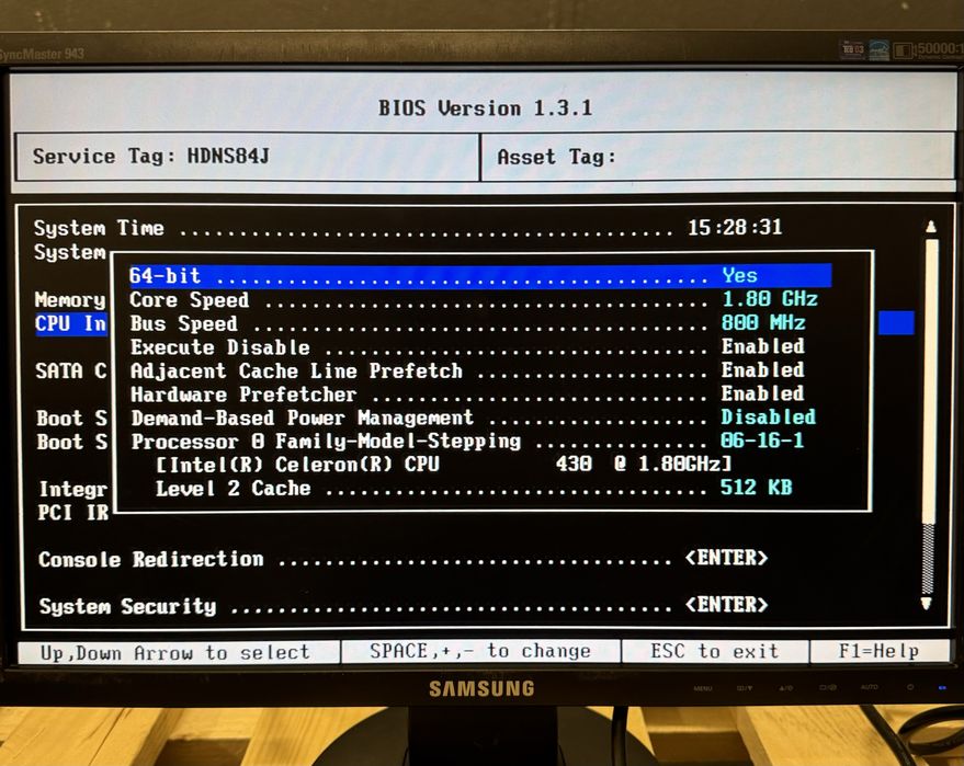 Servidor Dell 1U - 160gb
