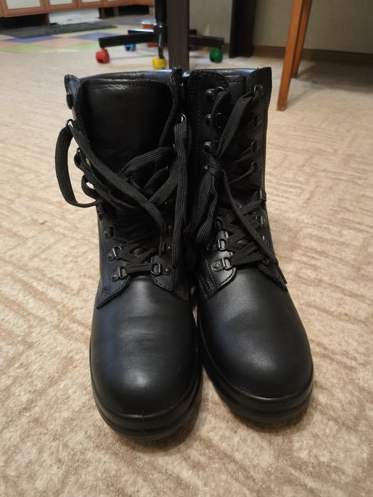 Тактичні кожані черевики (берці) зимові