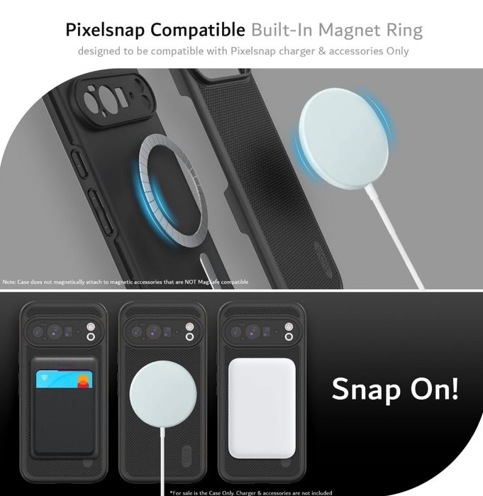 Чехол MagSafe для Google Pixel 10 Pro XL TUDIA MergeGrip