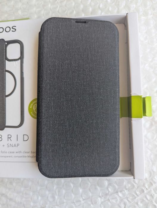 шикарний Premium Qdos iPhone 14 15 Plus з MagSafe Fold + Snap