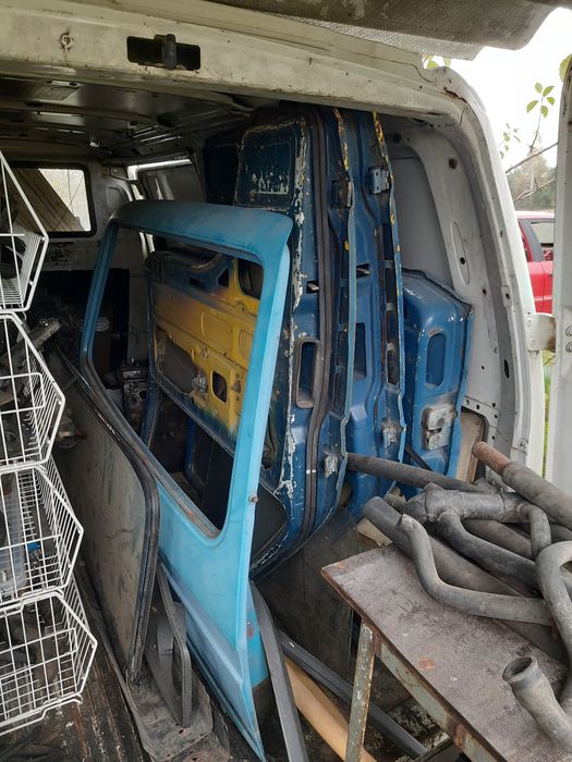 Drzwi, tylna klapa wyposażenie transporter T3