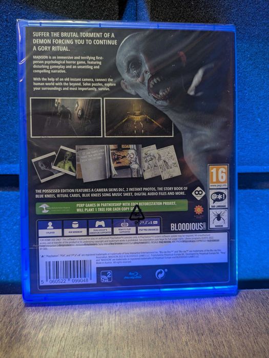MADiSON Possessed Edition PS4 - klimatyczny horror, przygodówka thriller PL po polsku