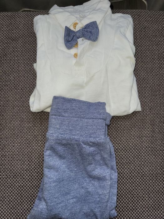 eleganckie ubranko do chrztu rozm.68