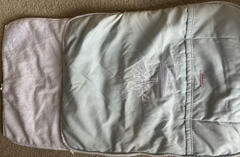 Saco de dormir, adaptável ao carrinho/ ovo,  marca Timberland