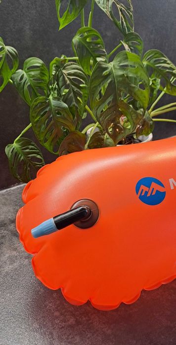 Bojka asekuracyjna do pływania dmuchana 40cm - expresowa wysyłka