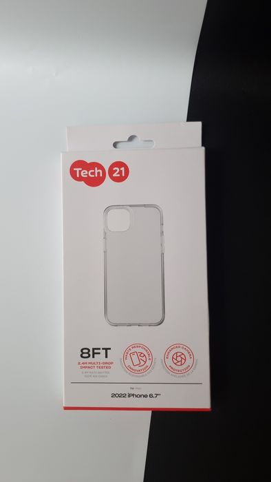 ETUI Tech21 do iPhone 14 Pro Plecki biodegradowalne cienkie odporne