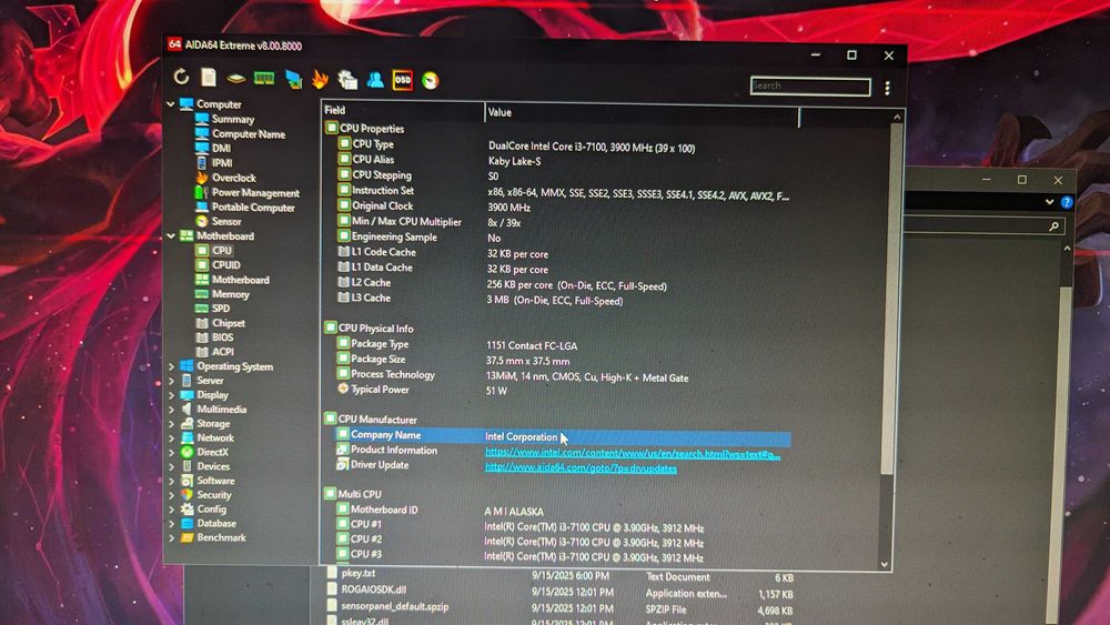 Комплект для ПК: i3-7100 + ASRock H110M-DGS + 8GB DDR4 HyperX