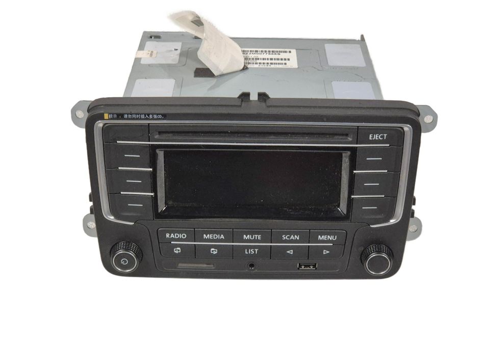 Radio multimedialne Volkswagen RCD5⁠1⁠0 01⁠4VWZ⁠6⁠Z2M⁠007⁠76⁠66⁠S NOWE