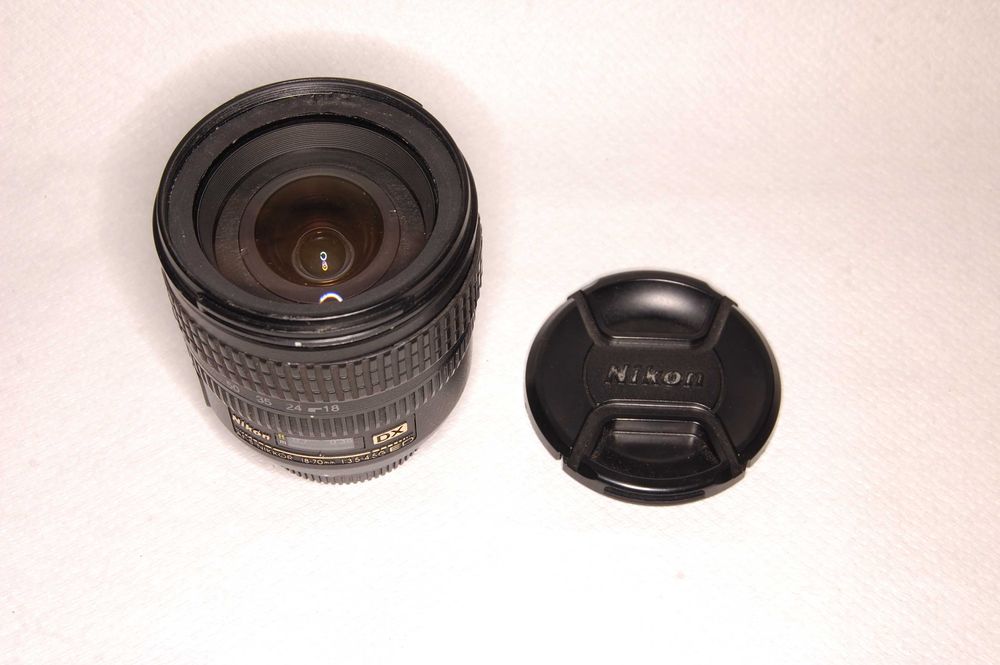 AF-S DX Zoom-Nikkor ED 18-70 mm 1:3.5-4.5 G IF - Reparação ou peças