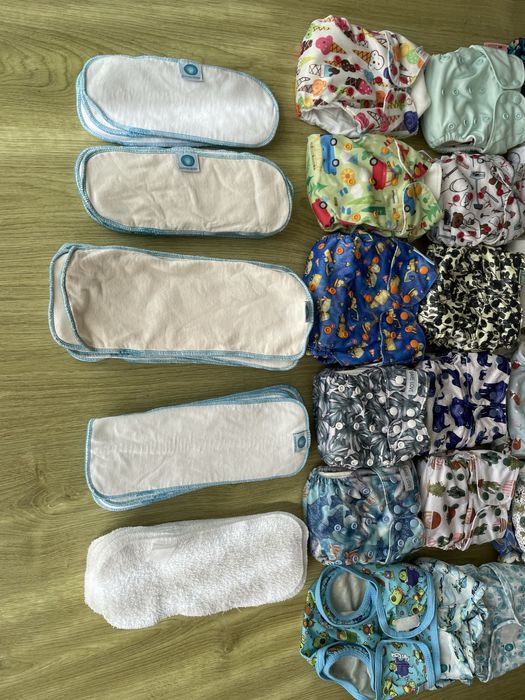 Vendo separadamente - Fraldas reutilizaveis e absorventes