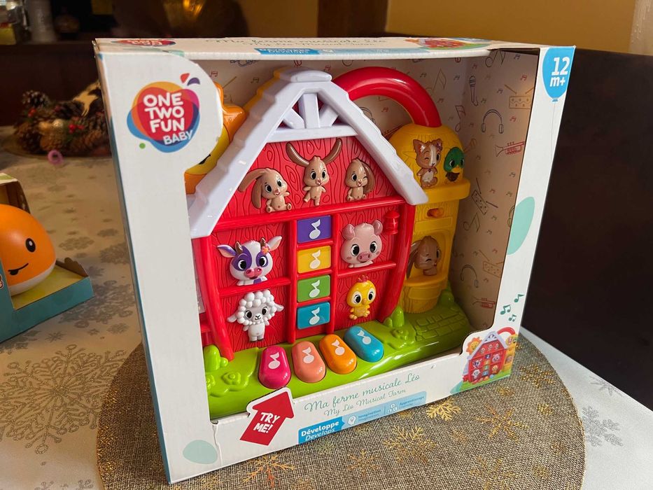 Zabawka Farma Muzyczna +12M One Two Fun