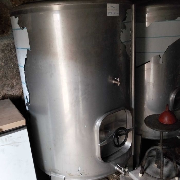Cuba de inox 975L