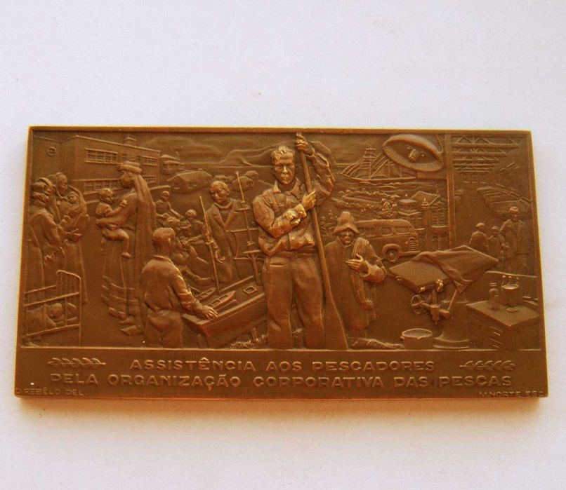 Medalha Bronze Navio GIL EANES por M. NORTE