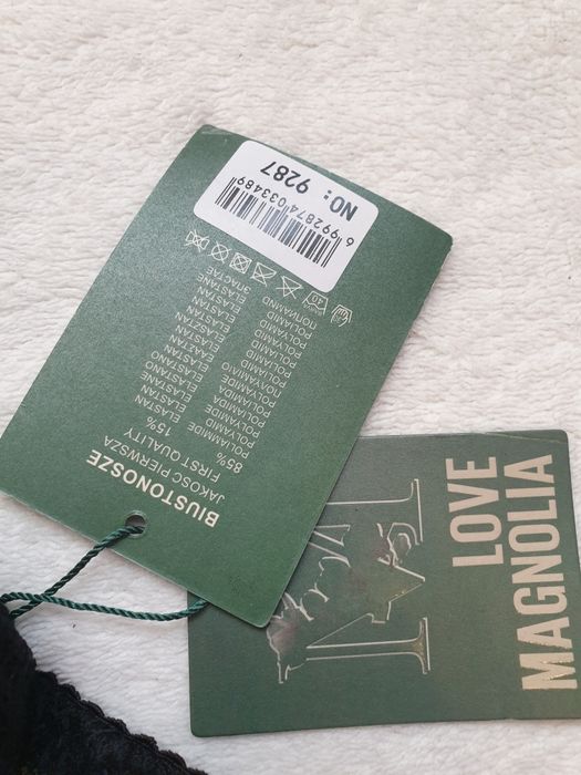 Czarny biustonosz Push Up 85B