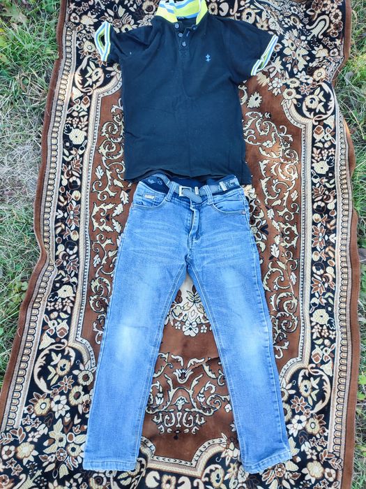 Джинси джокер на хлопчика 122-128, фліс