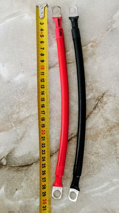 Набір акумуляторних інверторних кабелів 2AWG