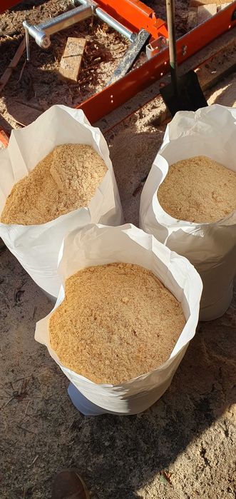 Trociny Tartaczne Sosna/Świerk Czyste - worek, luzem, Big-Bag