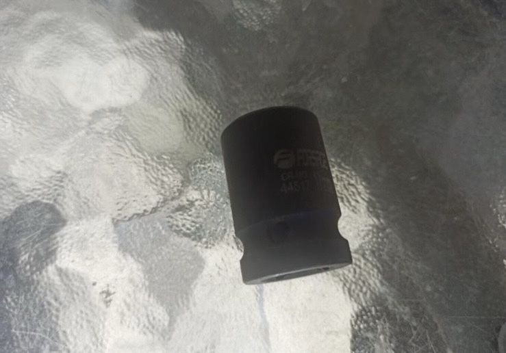 Головка ударная 17 1/2 головка ударна chrome-vanadium  сантехніка